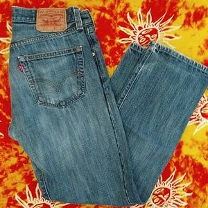 Mens vintage 501 Levi's straight leg denim jeans